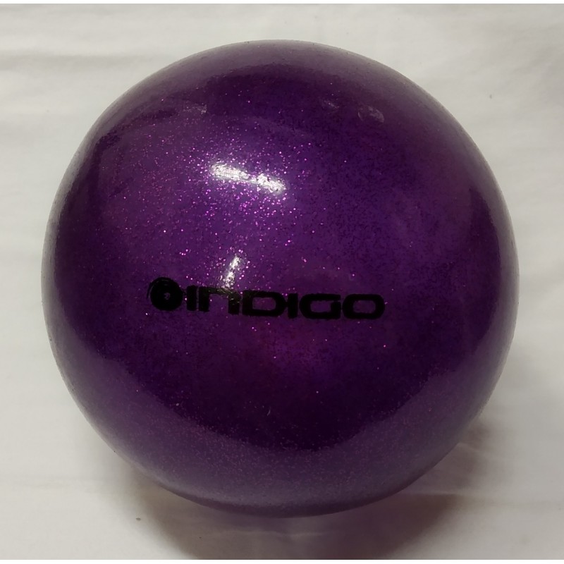 Ball INDIGO Metallic Violey Glitter, d. 15 cm, 300 g